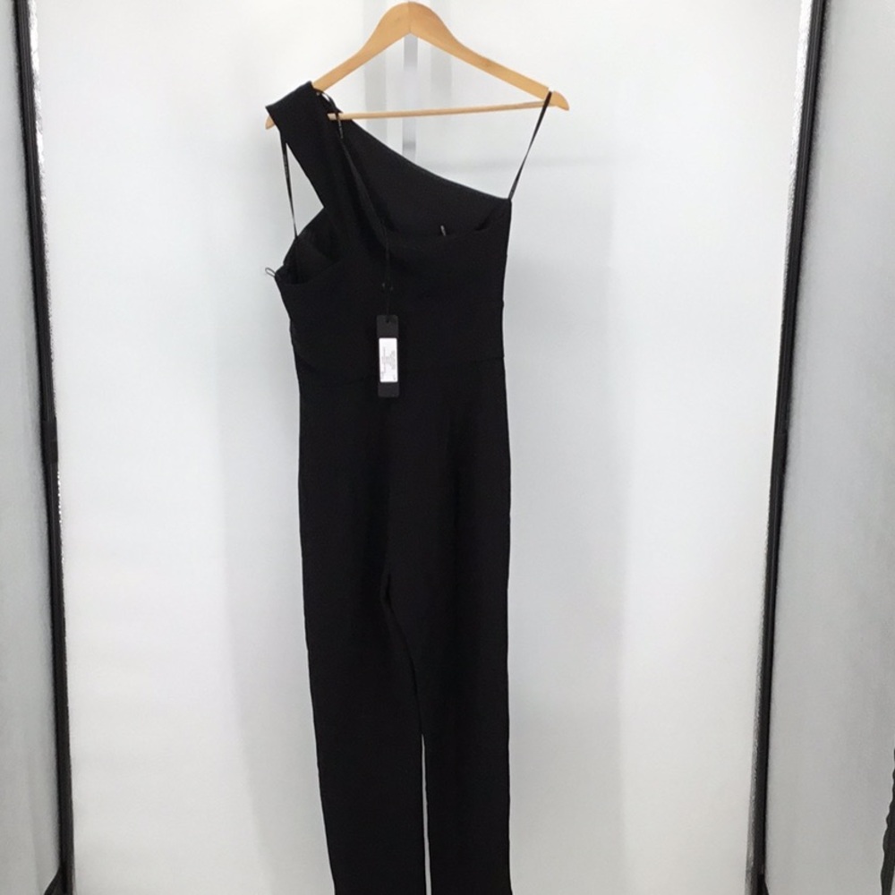 Black Halo Black Jumpsuit Size 2 - Picture 2 of 2